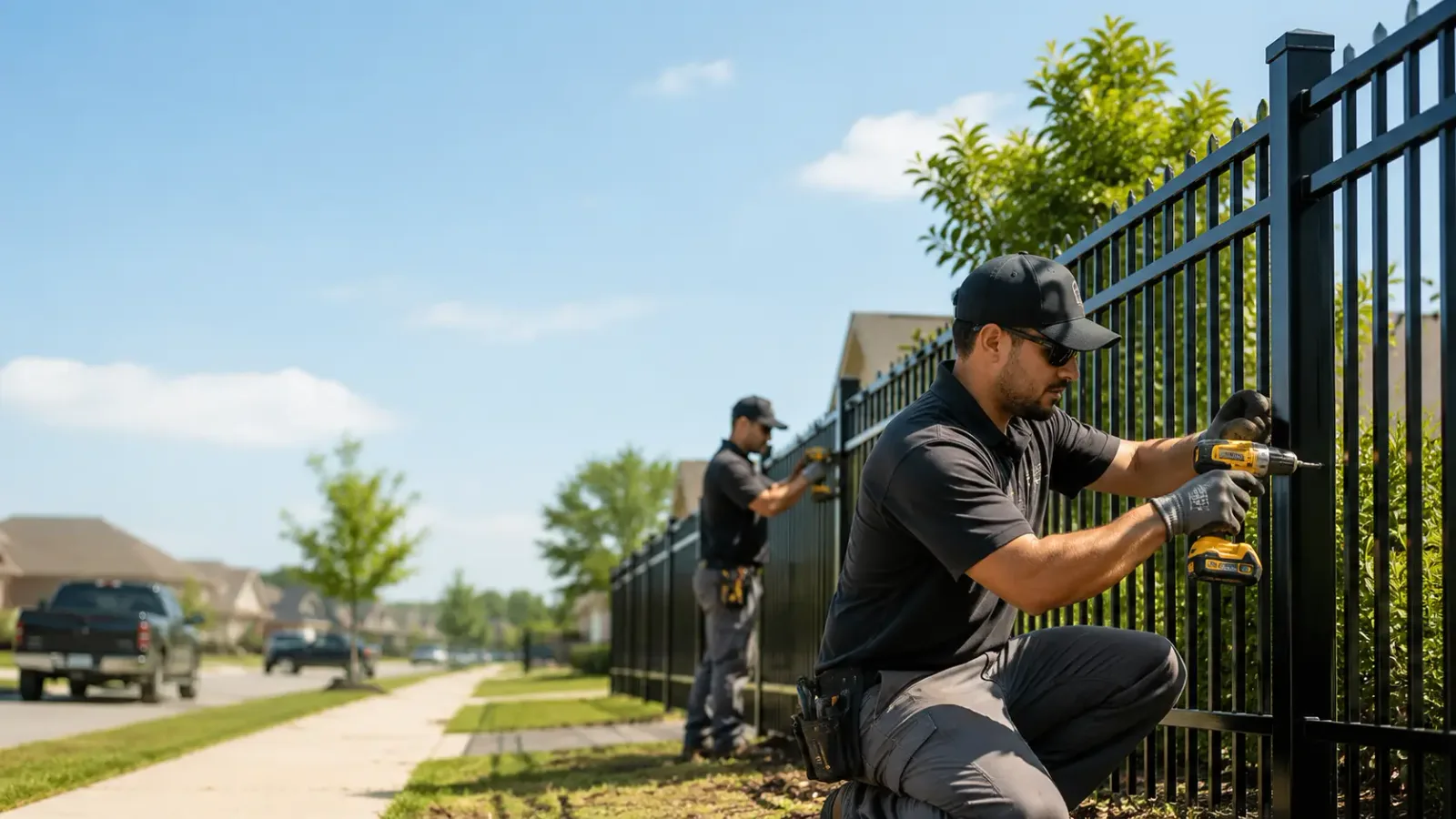 Metal Fence Installation in Riverdale, GA